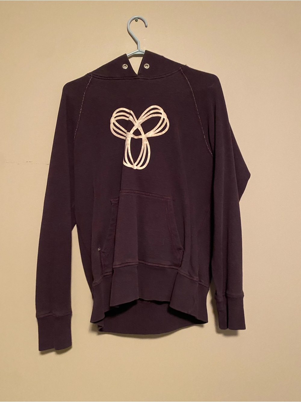 TNA Plum Hoodie with Cream Lining
